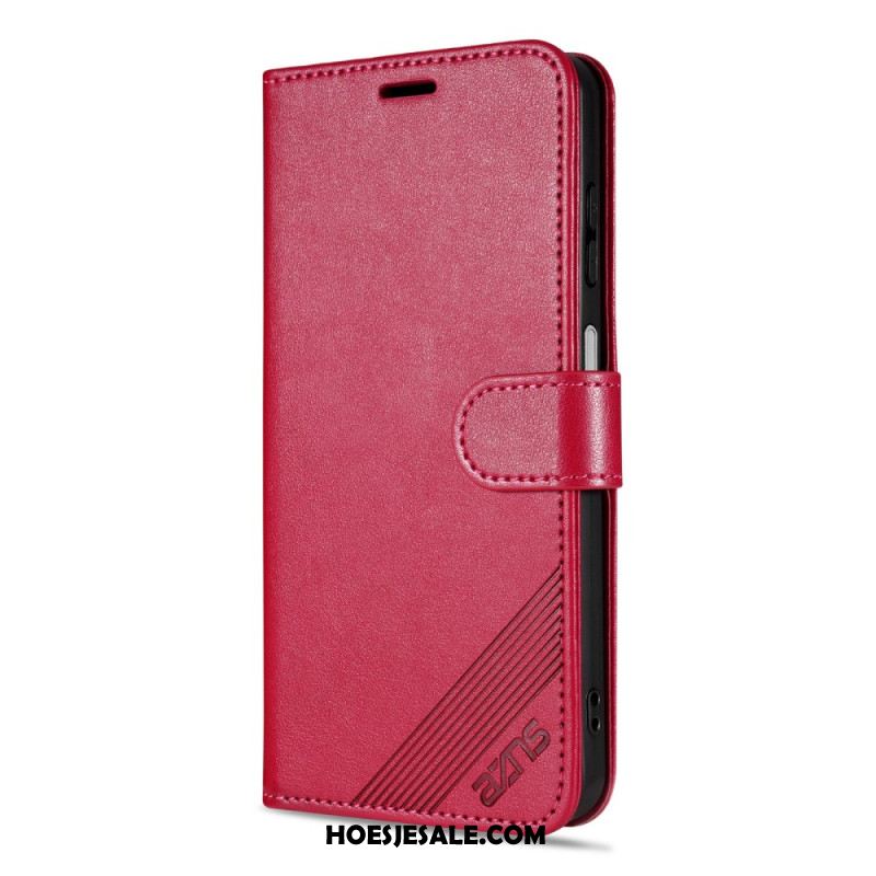 Leren Hoesje Samsung Galaxy S25 Fe Azns Bescherming Hoesje