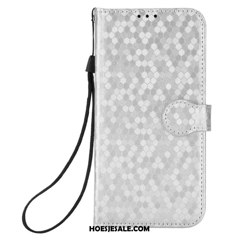 Leren Hoesje Samsung Galaxy S25 Fe Glanzend Bescherming Hoesje