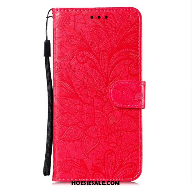 Leren Hoesje Samsung Galaxy S25 Fe Mandala-print Bescherming Hoesje