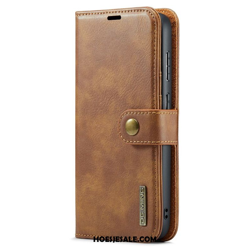 Leren Hoesje Samsung Galaxy S25 Plus 5g Afneembare Dg.ming-hoes Bescherming Hoesje