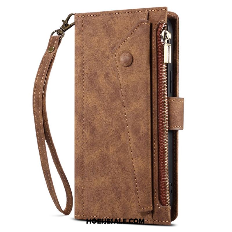 Leren Hoesje Samsung Galaxy S25 Plus 5g Eseble Star-serie Bescherming Hoesje