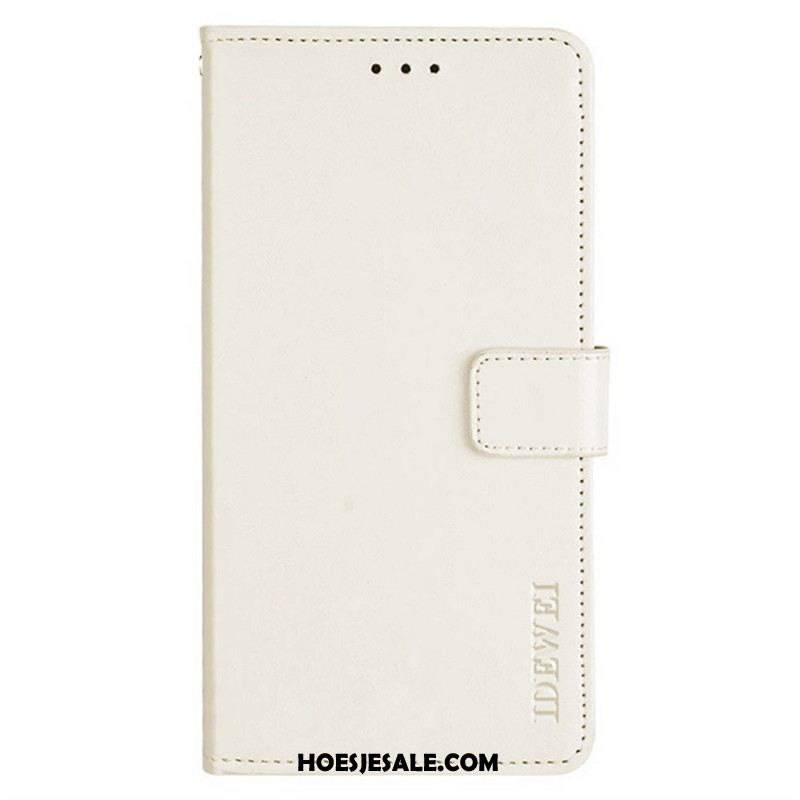 Leren Hoesje Samsung Galaxy S25 Plus 5g Idewei Bescherming Hoesje