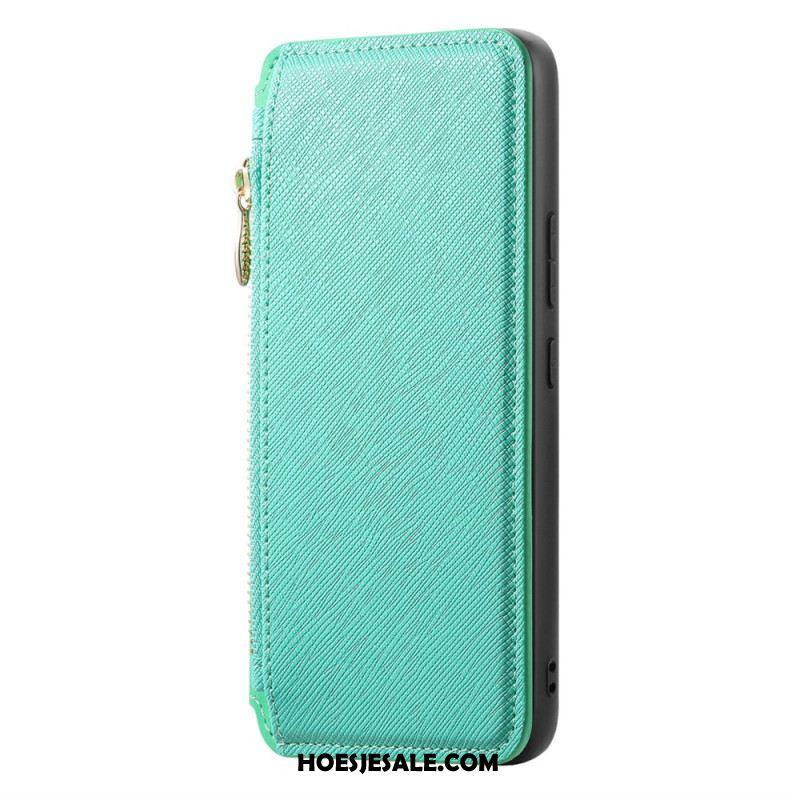 Leren Hoesje Samsung Galaxy S25 Ultra 5g Portemonnee En Afneembaar Hoesje Bescherming Hoesje