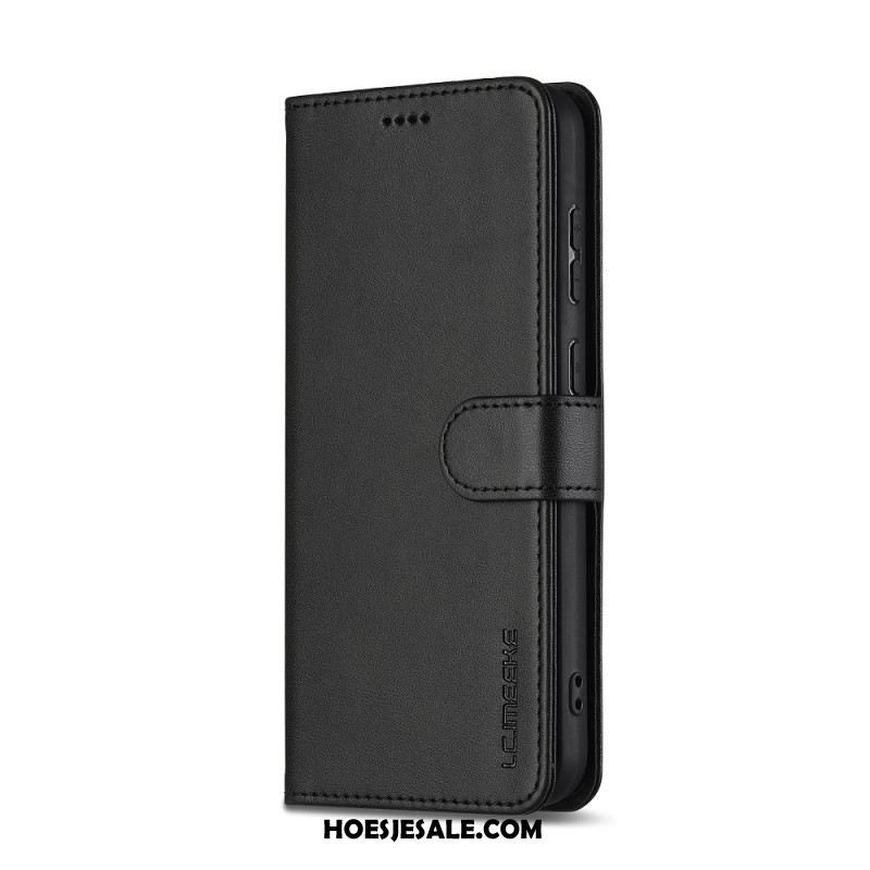 Leren Hoesje Samsung Galaxy S26 Leertextuur Lc.imeeke Bescherming Hoesje