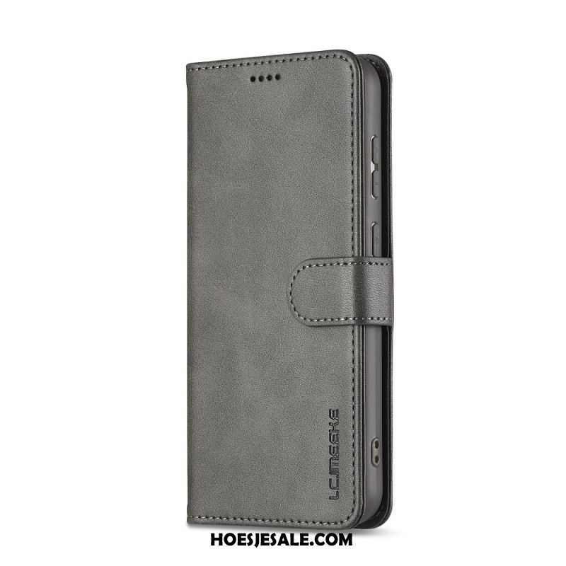 Leren Hoesje Samsung Galaxy S26 Leertextuur Lc.imeeke Bescherming Hoesje