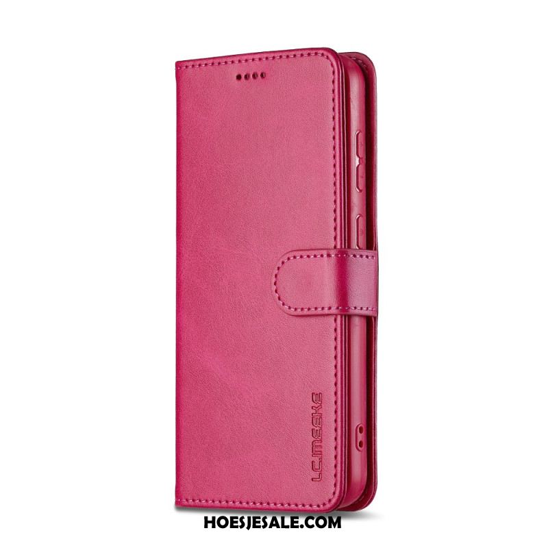 Leren Hoesje Samsung Galaxy S26 Leertextuur Lc.imeeke Bescherming Hoesje