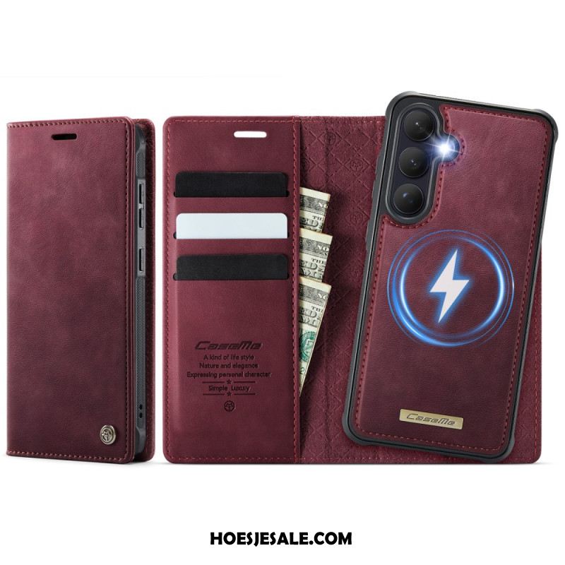 Leren Hoesje Samsung Galaxy S26 Plus Afneembare Hoes Caseme