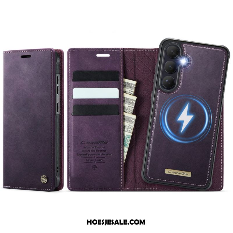 Leren Hoesje Samsung Galaxy S26 Plus Afneembare Hoes Caseme