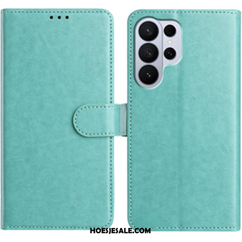 Leren Hoesje Samsung Galaxy S26 Ultra Kunstleer Met 8 Kaartsleuven