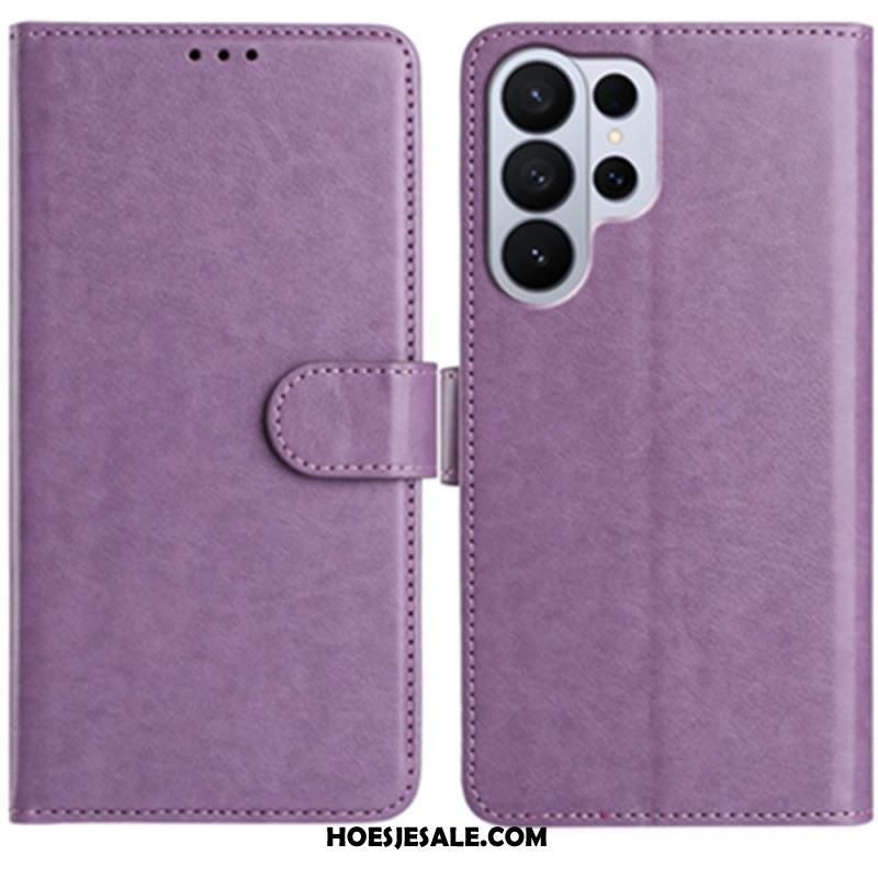 Leren Hoesje Samsung Galaxy S26 Ultra Kunstleer Met 8 Kaartsleuven