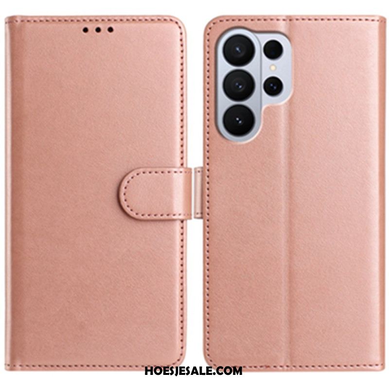 Leren Hoesje Samsung Galaxy S26 Ultra Kunstleer Met 8 Kaartsleuven