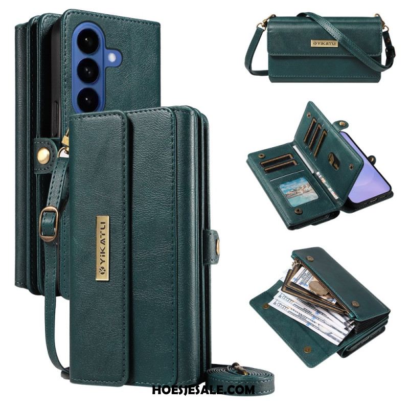 Leren Hoesje Samsung Galaxy S26 Vintage Yikatu Design