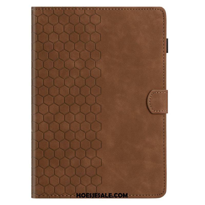 Leren Hoesje Samsung Galaxy Tab S10 Fe Horizontale Rand