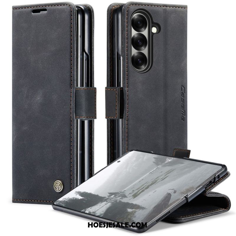 Leren Hoesje Samsung Galaxy Z Fold 7 Caseme Bescherming Hoesje