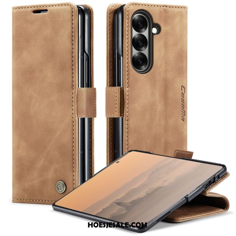 Leren Hoesje Samsung Galaxy Z Fold 7 Caseme Bescherming Hoesje