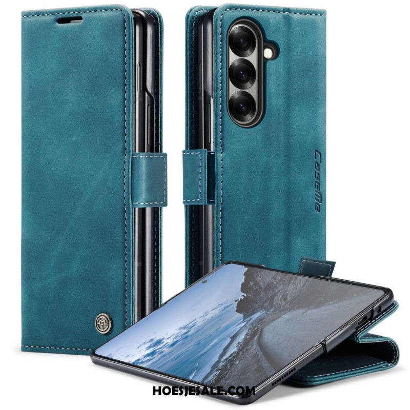 Leren Hoesje Samsung Galaxy Z Fold 7 Caseme Bescherming Hoesje