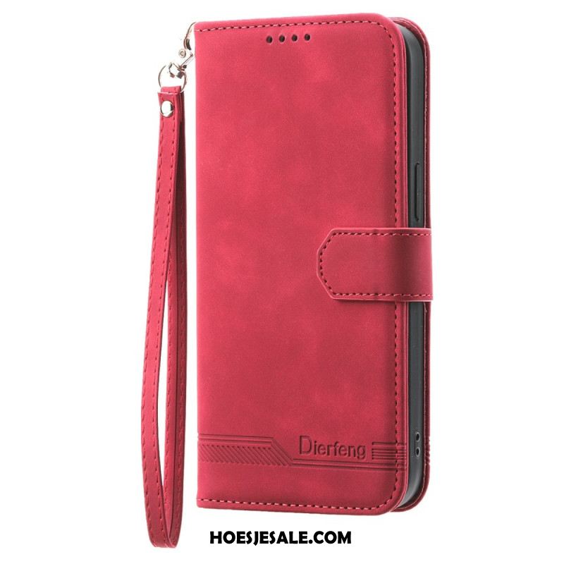 Leren Hoesje Sony Xperia 1 Vii Dierfeng Bescherming Hoesje