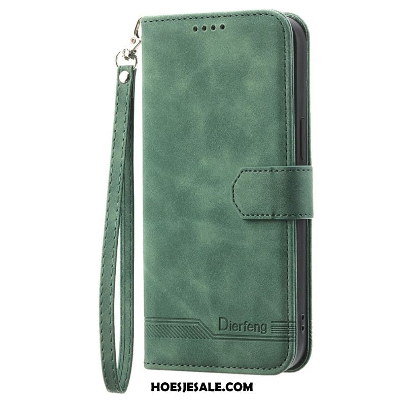 Leren Hoesje Sony Xperia 1 Vii Dierfeng Bescherming Hoesje