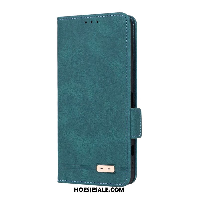 Leren Hoesje Sony Xperia 1 Vii Retro Bescherming Hoesje