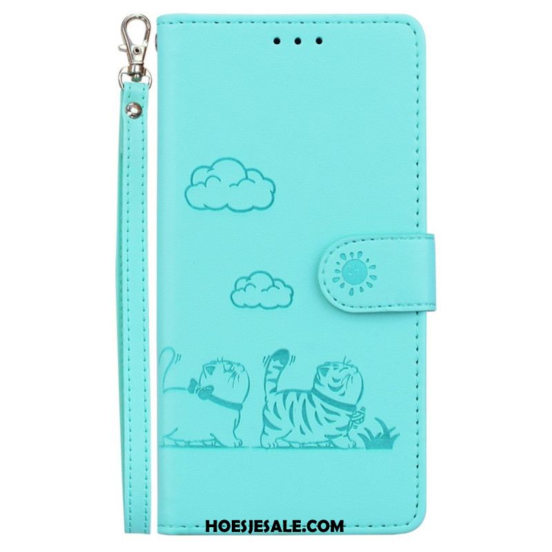 Leren Hoesje Sony Xperia 10 Vii Catwalk Bescherming Hoesje