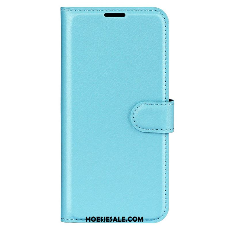 Leren Hoesje Voor Huawei Nova 11 Pro Klassiek Litchi Kunstleer