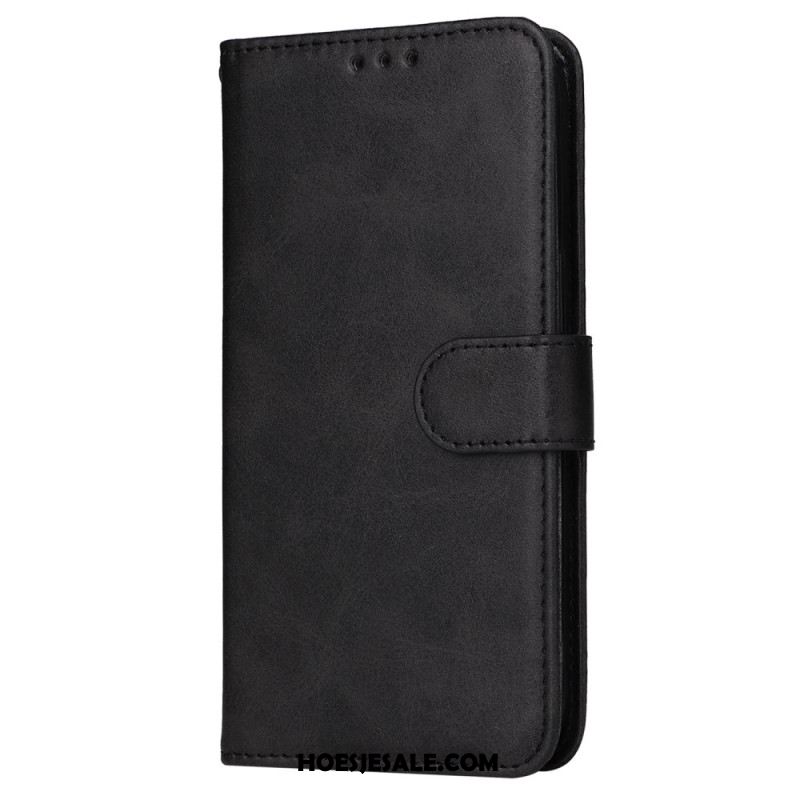 Leren Hoesje Voor Oneplus 12r Kunstleer Met Riem