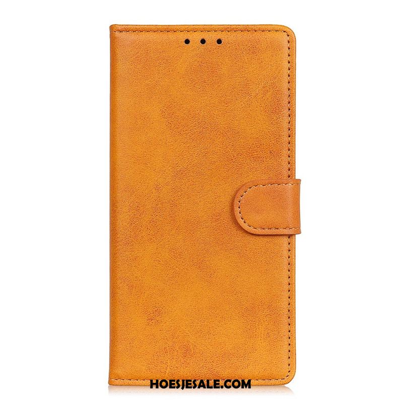 Leren Hoesje Voor Oneplus 13 Mat Kunstleer