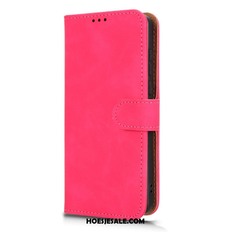 Leren Hoesje Voor Oneplus 13 Suède-effect