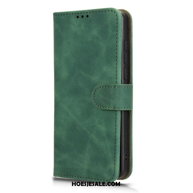 Leren Hoesje Voor Oneplus 13 Suède-effect