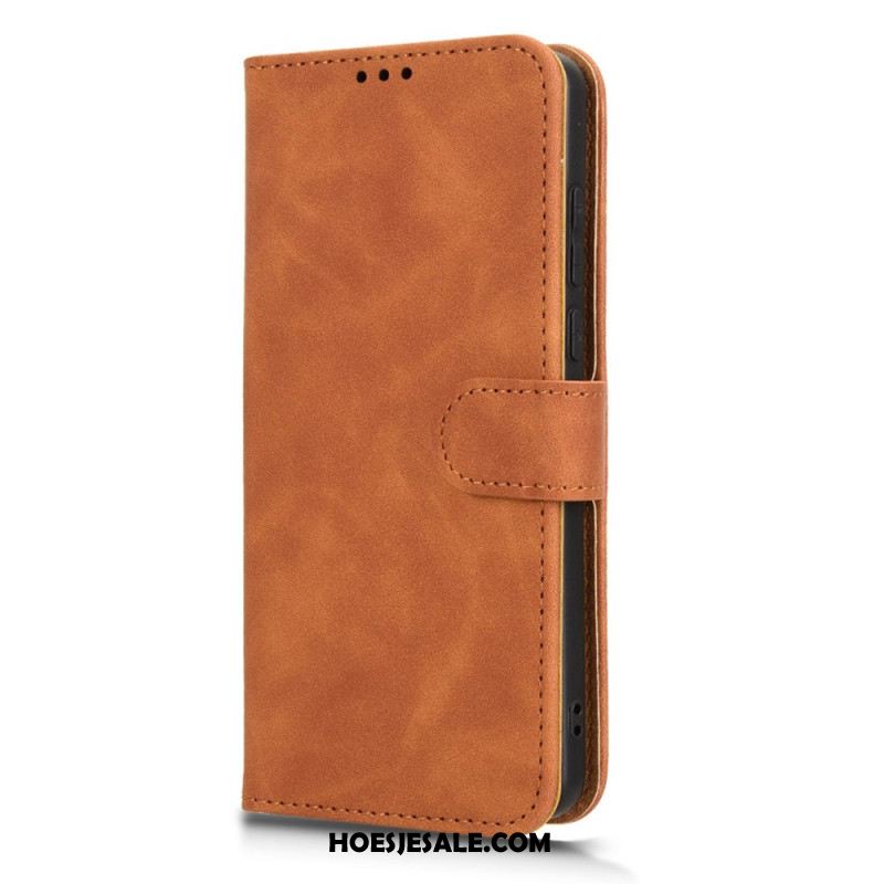 Leren Hoesje Voor Oneplus 13 Suède-effect