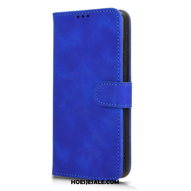 Leren Hoesje Voor Oneplus 13 Suède-effect