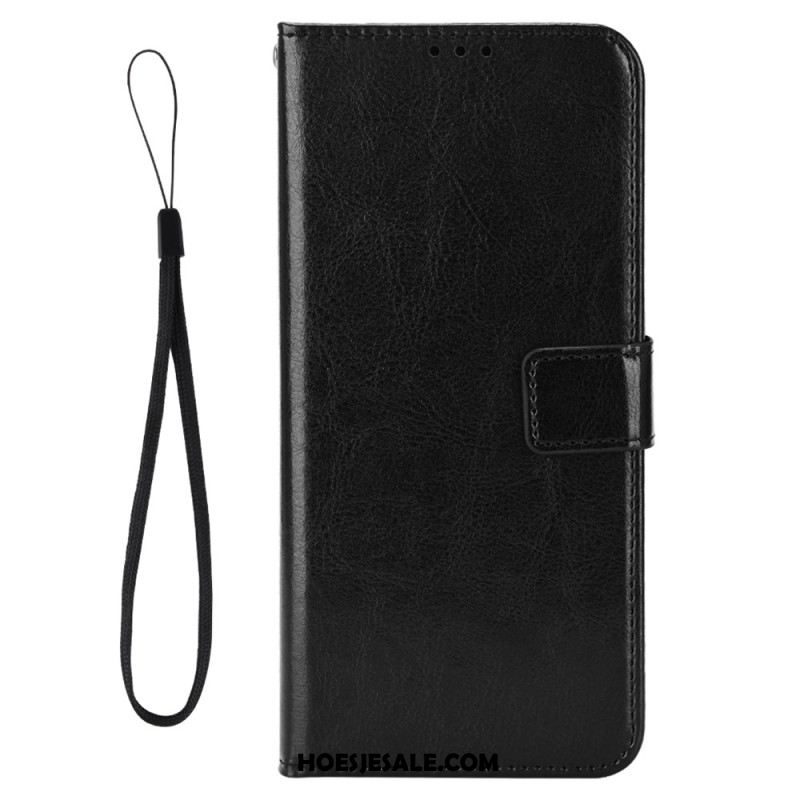 Leren Hoesje Voor Oneplus 13r Opvallend Imitatieleer