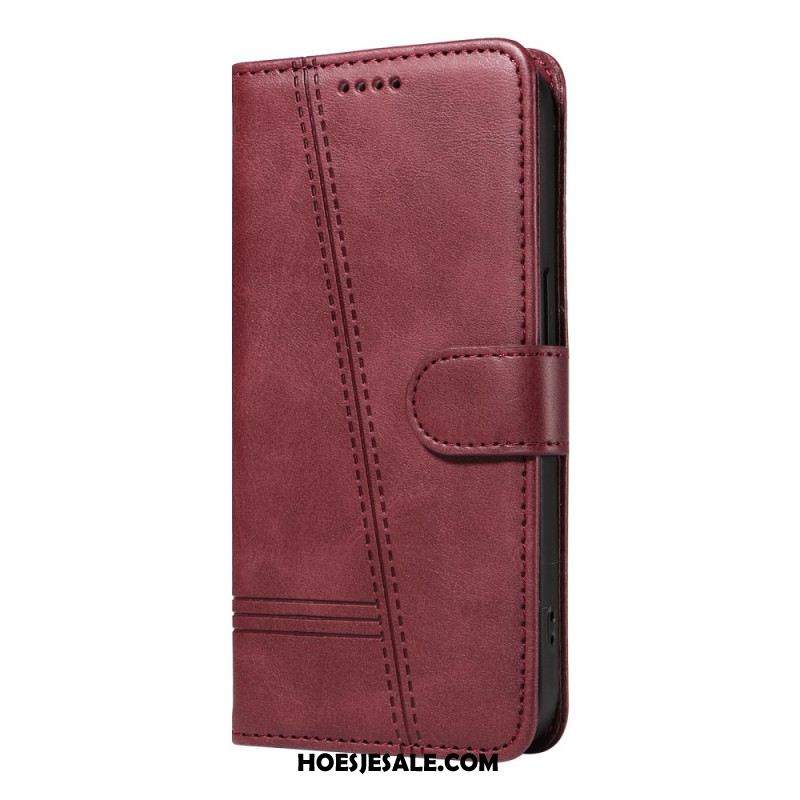 Leren Hoesje Voor Oneplus Nord 4 Zakelijk