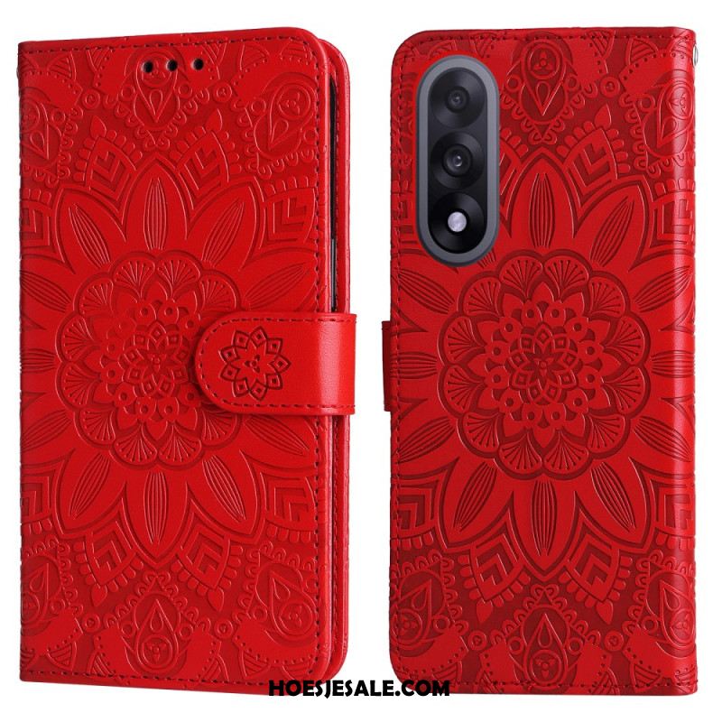 Leren Hoesje Voor Oneplus Nord 5 Mandala