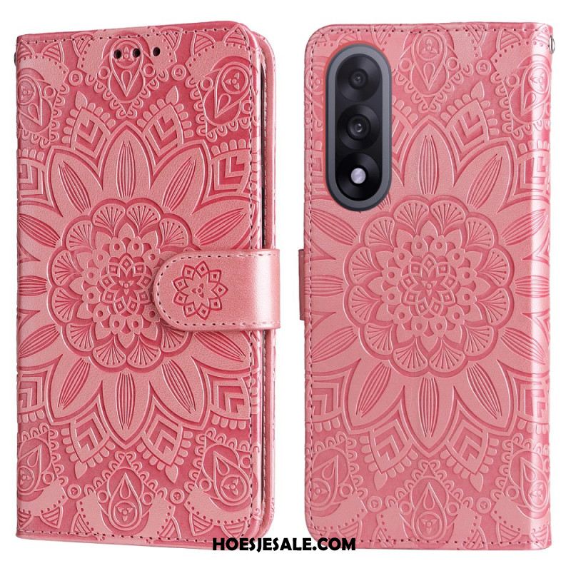 Leren Hoesje Voor Oneplus Nord 5 Mandala