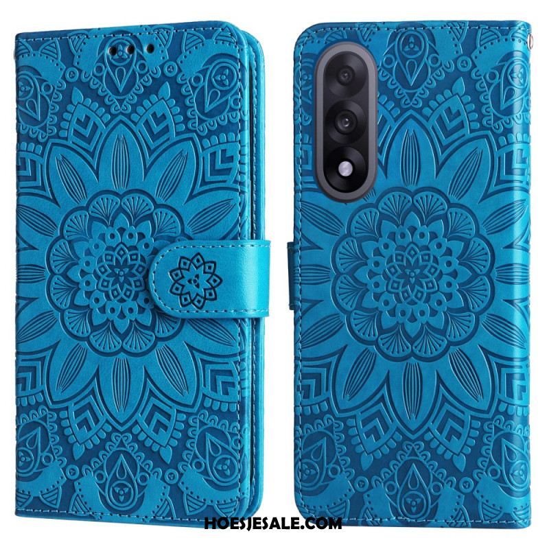 Leren Hoesje Voor Oneplus Nord 5 Mandala