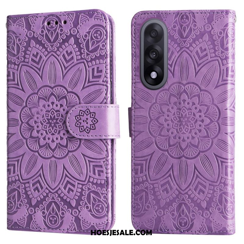 Leren Hoesje Voor Oneplus Nord 5 Mandala
