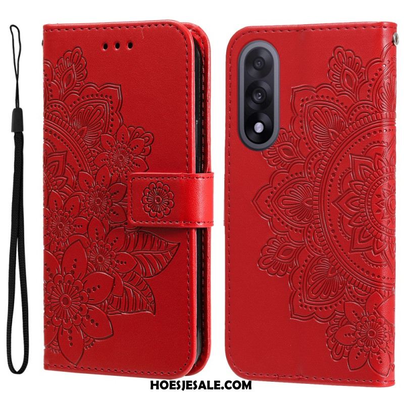 Leren Hoesje Voor Oneplus Nord 5 Mandalaprint