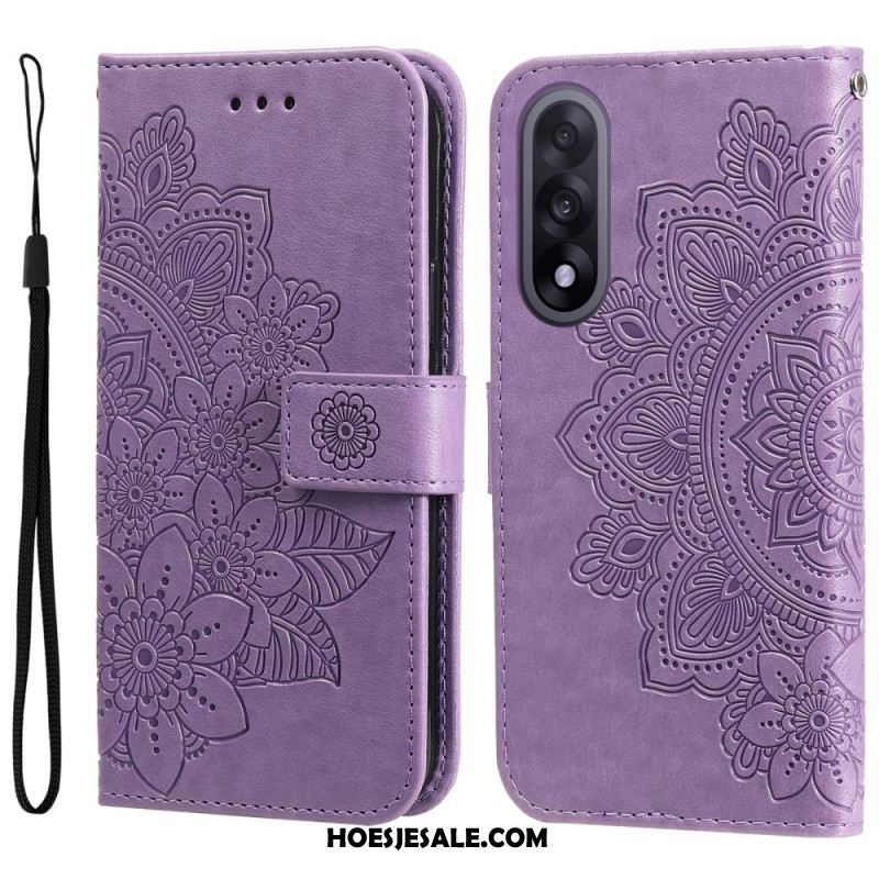 Leren Hoesje Voor Oneplus Nord 5 Mandalaprint