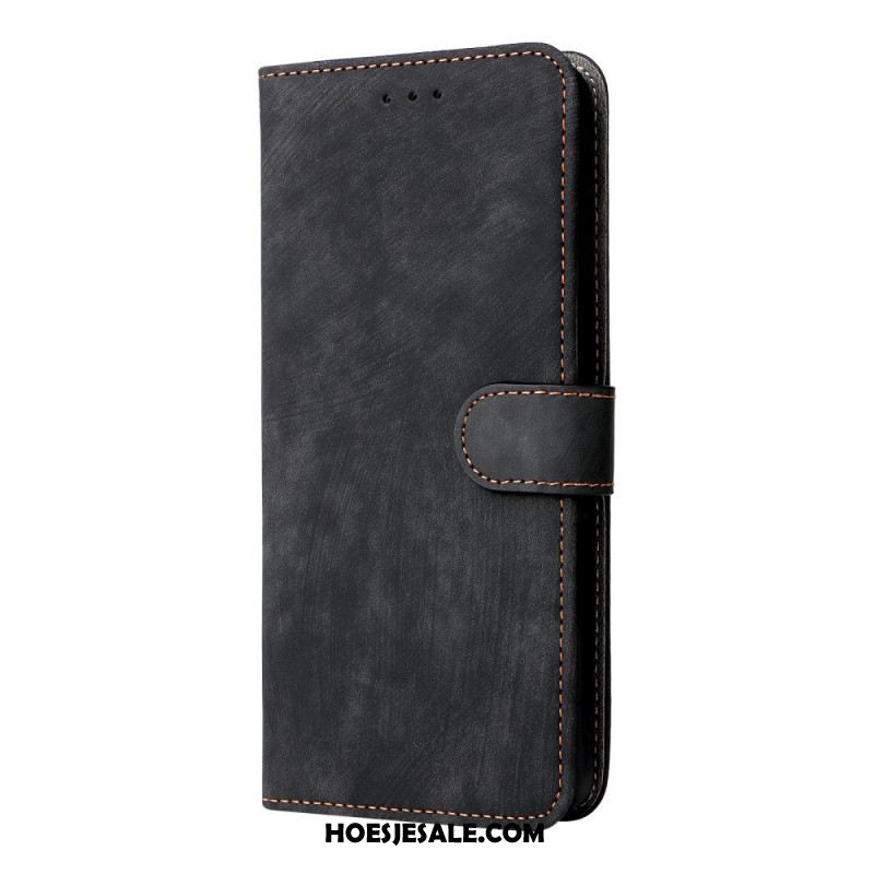 Leren Hoesje Voor Oppo Find X8 Pro Suède-effect Rfid-bescherming