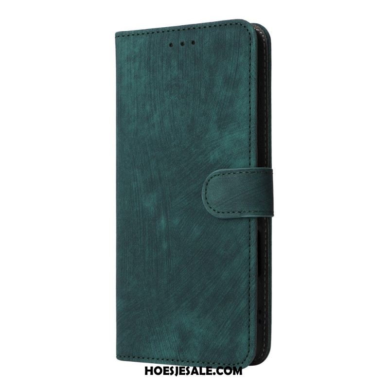 Leren Hoesje Voor Oppo Find X8 Pro Suède-effect Rfid-bescherming