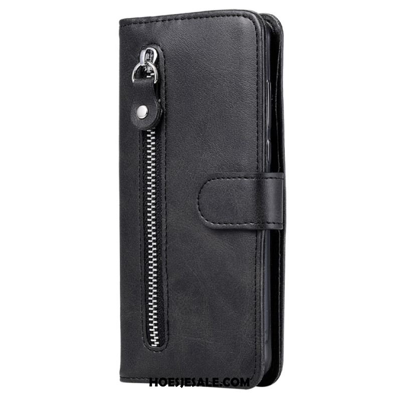 Leren Hoesje Voor Oppo Find X8 Pro Voorvak