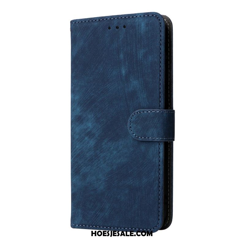 Leren Hoesje Voor Oppo Find X8 Suède-effect Rfid-bescherming