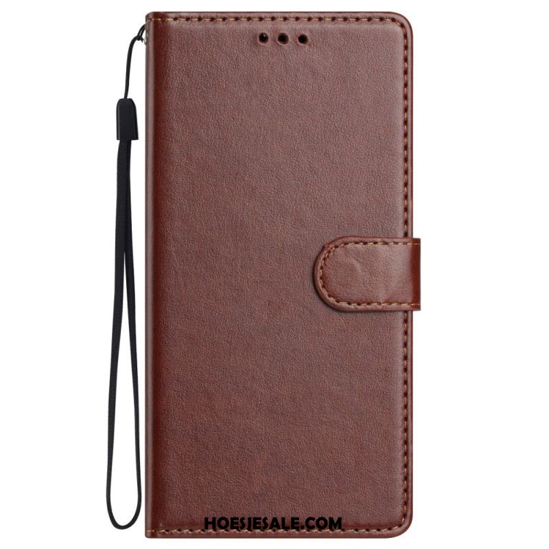 Leren Hoesje Voor Oppo Reno 13 Pro 5g Kunstleer