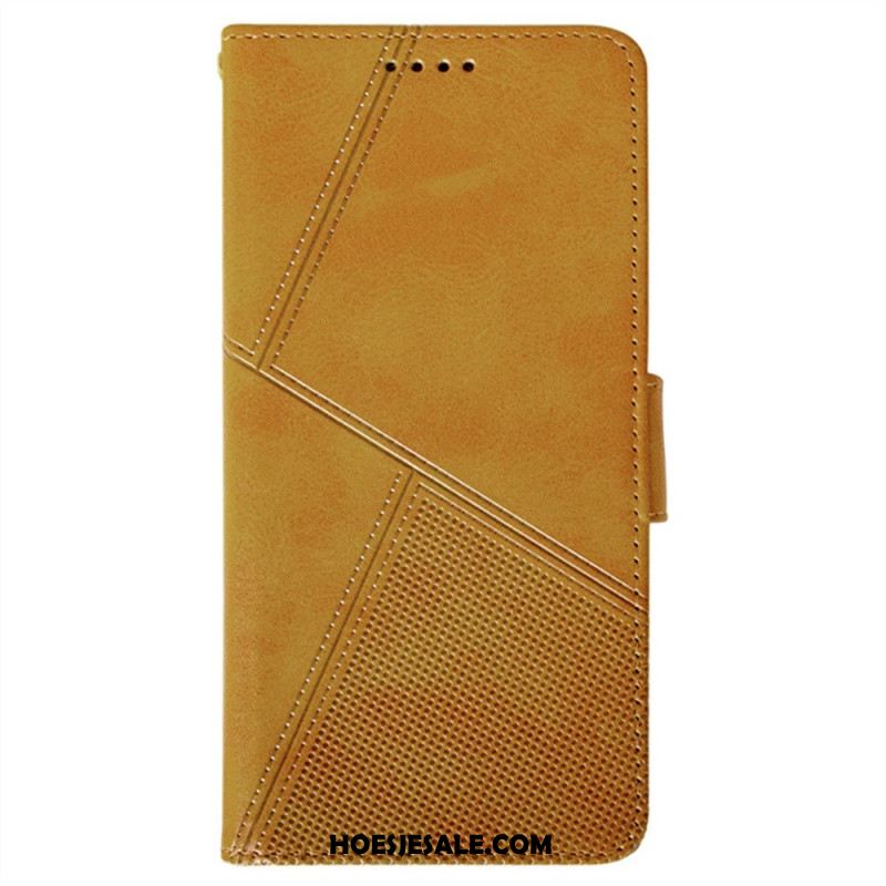 Leren Hoesje Voor Oppo Reno 13f 4g / 5g / 13 Fs 5g Idewei Strepen