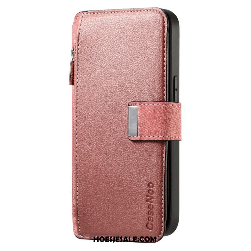 Leren Hoesje Voor Oppo Reno 14 5g Afneembare Hoes Caseneo