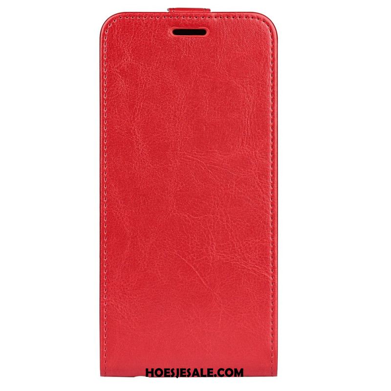 Leren Hoesje Voor Oppo Reno 14 5g Verticale Flipcover