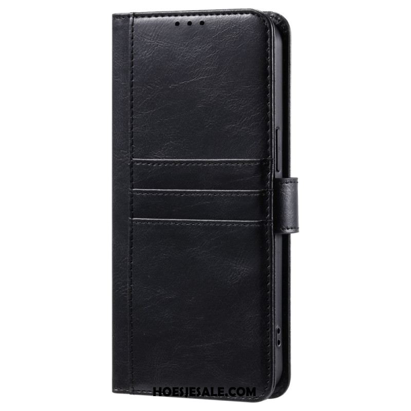 Leren Hoesje Voor Samsung Galaxy A17 4g / 5g 6 Kaartsleuven En Koord