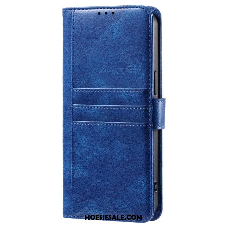 Leren Hoesje Voor Samsung Galaxy A17 4g / 5g 6 Kaartsleuven En Koord