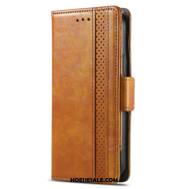 Leren Hoesje Voor Samsung Galaxy S24 Plus 5g Caseneo Rfid-blokkeertechnologie